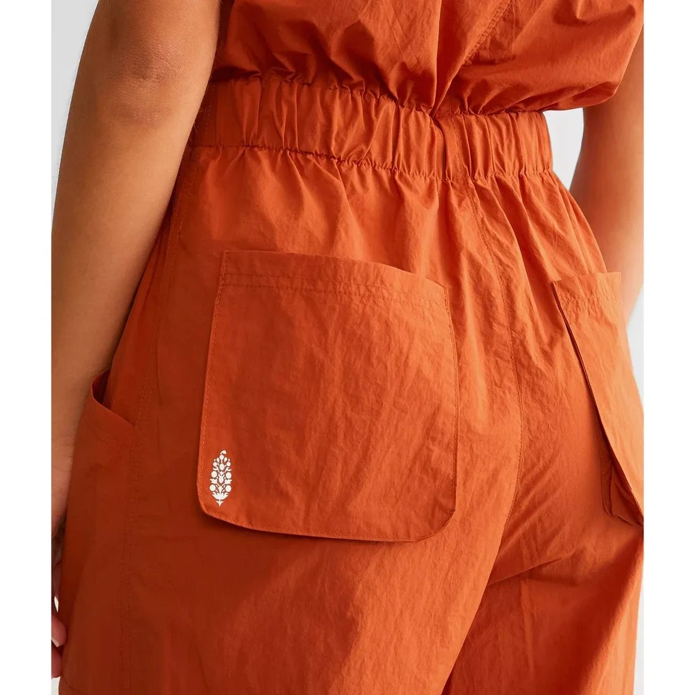 FP Movement‎ Fly by Night Jumpsuit Red Earth Jumpsuit & Rompers One Piece SMALL